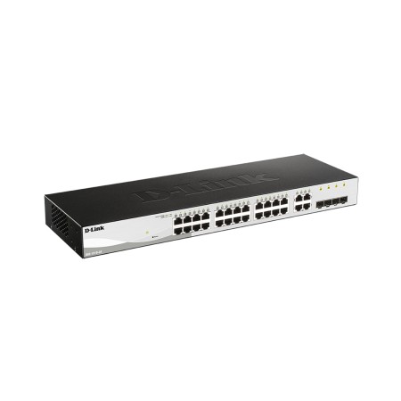 Коммутатор D-Link DGS-1210-28/FL2A черный