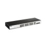 Коммутатор D-Link DGS-1210-28/FL2A черный