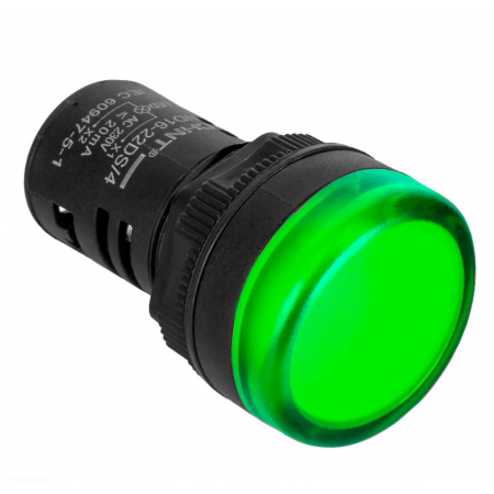 Индикатор CHINT 592940 ND16-22DS/2 зеленый