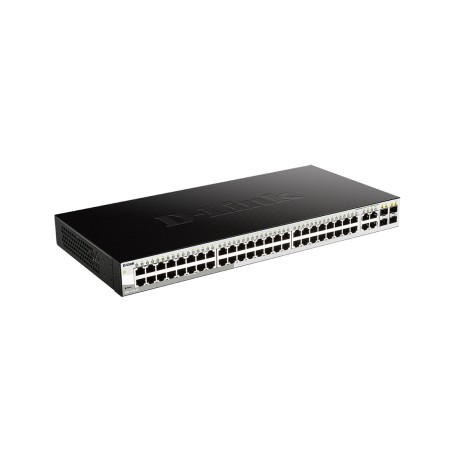 Коммутатор D-Link DGS-1210-52/FL2A черный