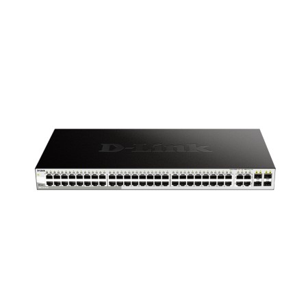 Коммутатор D-Link DGS-1210-52/FL2A черный