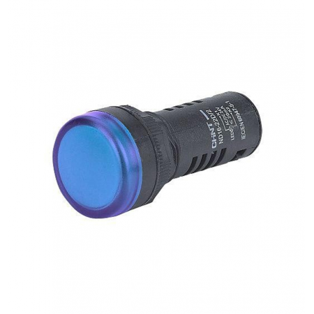 Индикатор CHINT 593074 ND16-22D/2 синий
