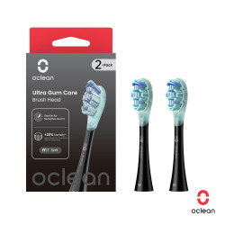 Набор сменных насадок Oclean Ultra Gum Care Brush Head (2-pk) (С04000256) черный