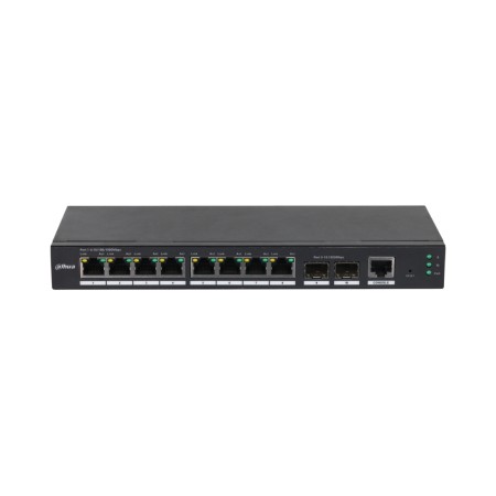 Коммутатор Dahua DH-SG4010-2F черный