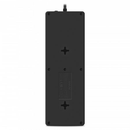 Сетевой фильтр SVEN SF-10E-16 (SV-022150) 1,8 м черный