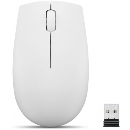Мышь беспроводная Lenovo 300 (GY51L15677) серый (Cloud Grey)