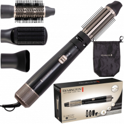 Фен-щетка Remington AS7500 черный, золотой