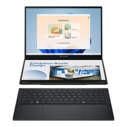 14" Ноутбук Asus Zenbook DUO UX8406CA-QL078W (90NB14X1-M00320) черный