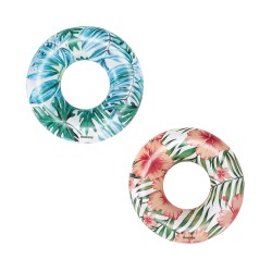 Круг Bestway Tropical Palms (36237) зеленый/красный