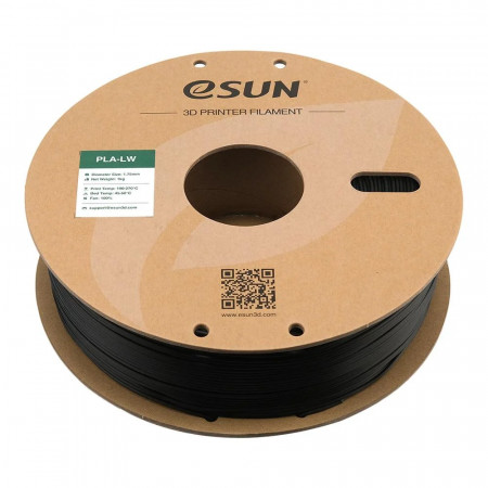 Пластик для 3D принтера eSUN Black (ePLA-LW175B1) черный