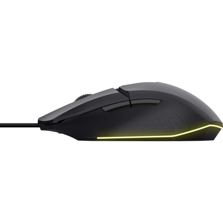 Мышь проводная Trust GXT 109 FELOX RGB (25036) черный