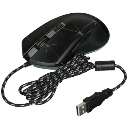 Мышь проводная Trust GXT 133 Locx (22988) черный