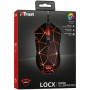 Мышь проводная Trust GXT 133 Locx (22988) черный