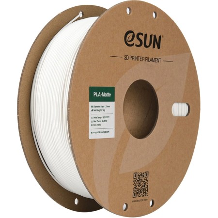 Пластик для 3D принтера eSUN milky white (ePLA-Matte175MW1) молочный белый