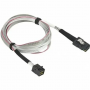 Cable interface Mini-SAS Supermicro CBL-SAST-0507-01 0.8 белый