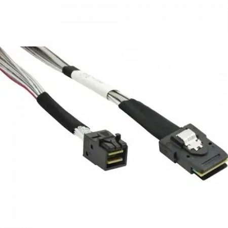 Cable interface Mini-SAS Supermicro CBL-SAST-0507-01 0.8 белый