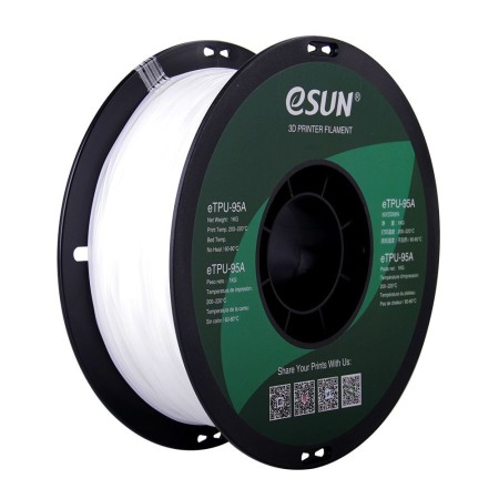 Пластик для 3D принтера eSUN White (eTPU-95A175W1) белый
