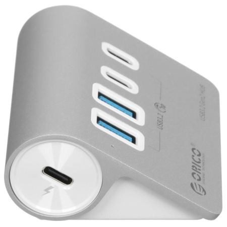 Док-станция ORICO M3U4-G2-05-SV-BP серебристый
