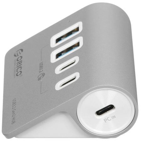Док-станция ORICO M3U4-G2-05-SV-BP серебристый