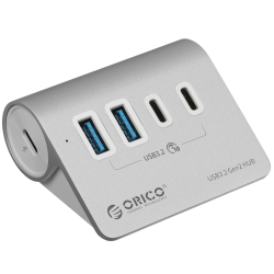 Док-станция ORICO M3U4-G2-05-SV-BP серебристый