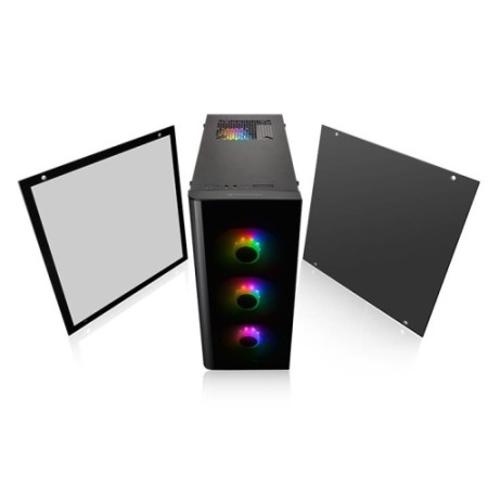 Корпус Thermaltake View 21 TG RGB (CA-1I3-00M1WN-05) черный