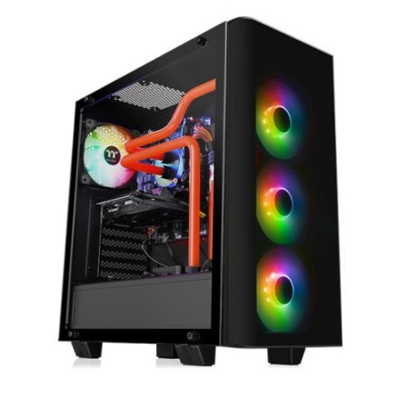 Корпус Thermaltake View 21 TG RGB (CA-1I3-00M1WN-05) черный