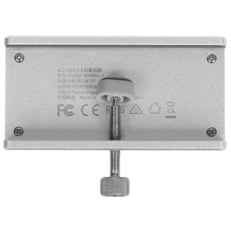 Док-станция ORICO MH4PU-SV-BP серебристый