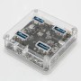 Док-станция ORICO MH4UC-U3-05-CR-BP прозрачный