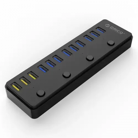 Док-станция ORICO P12-U3-EU-BK черный