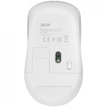 Мышь беспроводная Acer OMR309 (ZL.MCECC.02Z) белый