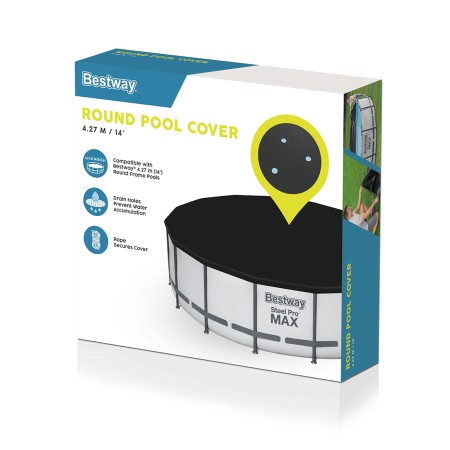 Тент Bestway (58248) 427х427 см черный