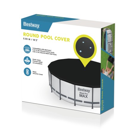 Тент Bestway (58039) 549х549 см черный