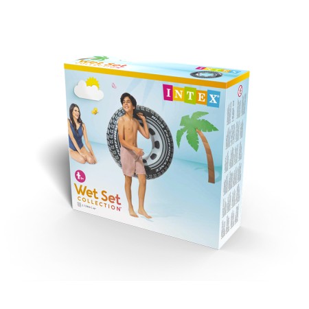 Круг Intex Monster Truck 56268NP черный