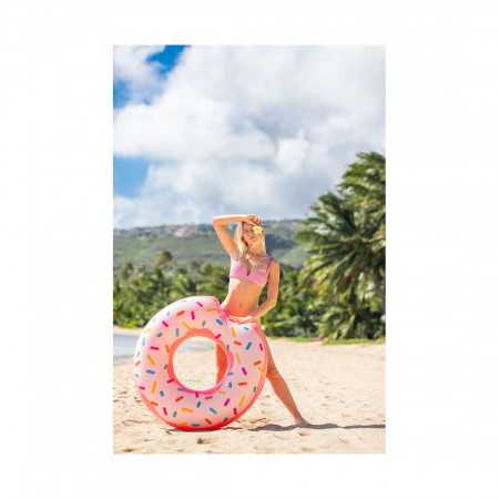 Круг Intex Rainbow Donut 56265NP розовый