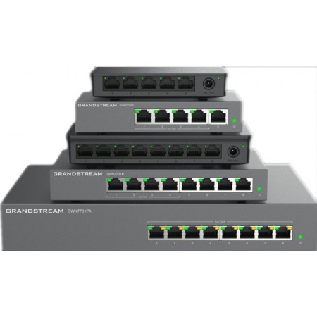 Коммутатор Grandstream GWN7701PA серый