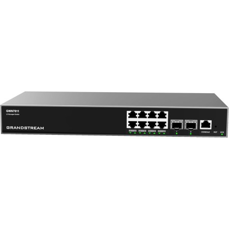 Коммутатор Grandstream GWN7811 черный