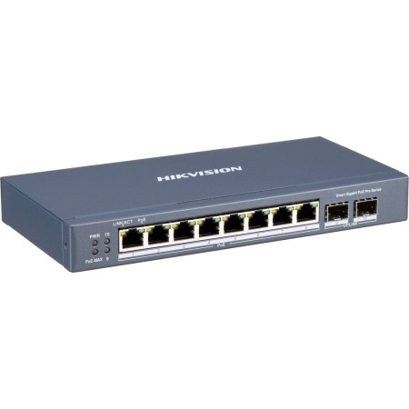 Коммутатор Hikvision DS-3E1510P-SI синий