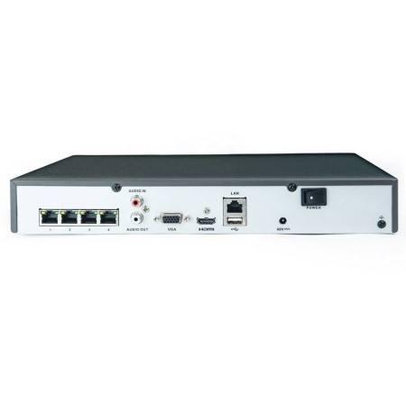 4-канальный IP-видеорегистратор HiLook NVR-104MH-C/4P(D) черный