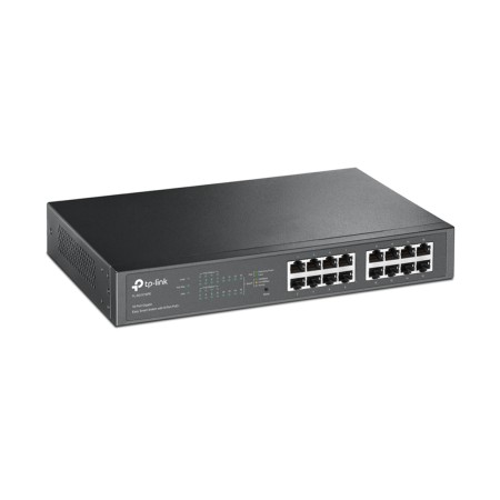 Коммутатор TP-Link TL-SG1016PE черный