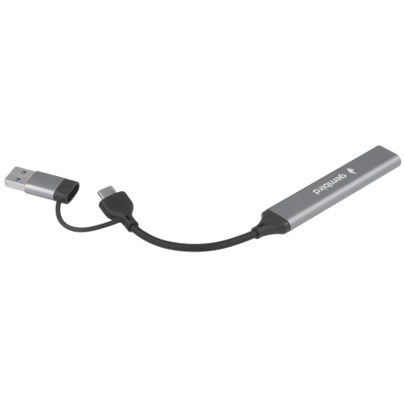 Док-станция Gembird UHB-C204 серый