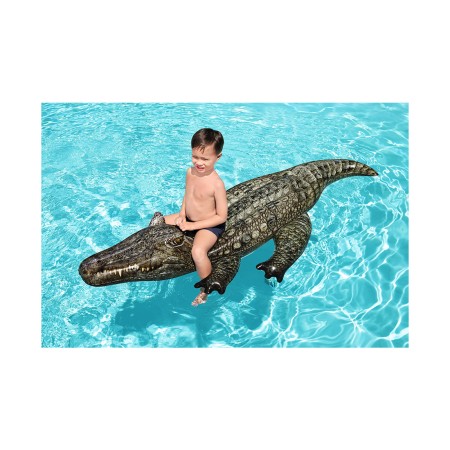 Игрушка надувная Bestway Крокодил 41478 зеленый