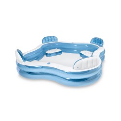 Бассейн надувной Intex Beach Wave 56475NP (229х229х66 см) голубой