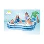 Бассейн надувной Intex Beach Wave 56475NP (229х229х66 см) голубой