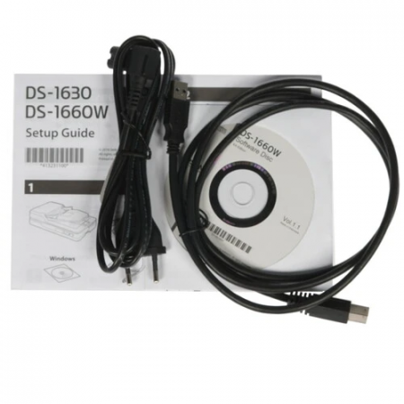 Сканер Epson WorkForce DS-1660W (B11B244401) белый