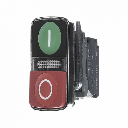 Кнопка двойная Schneider Electric XB4BW73731M5 (XB4BW73731M5) красный/зеленый