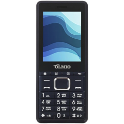 Мобильный телефон Olmio A25 (42528) синий/черный