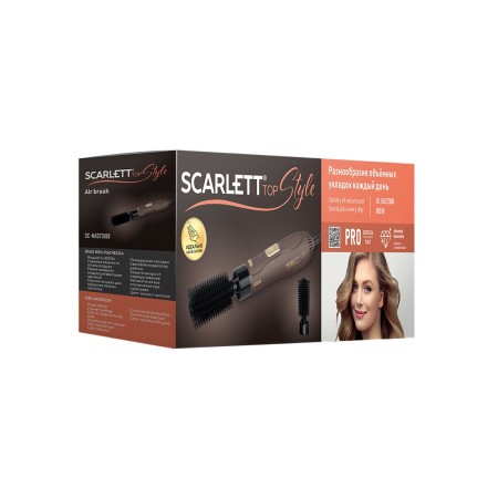 Фен-щетка Scarlett SC-HAS73I08 коричневый