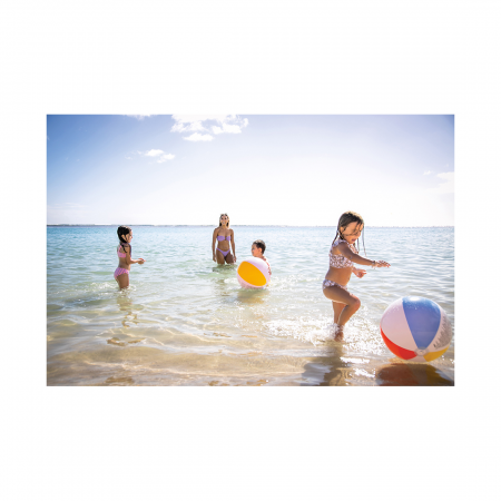 Игрушка надувная (мяч) Intex Glossy Panel 59020NP многоцветный