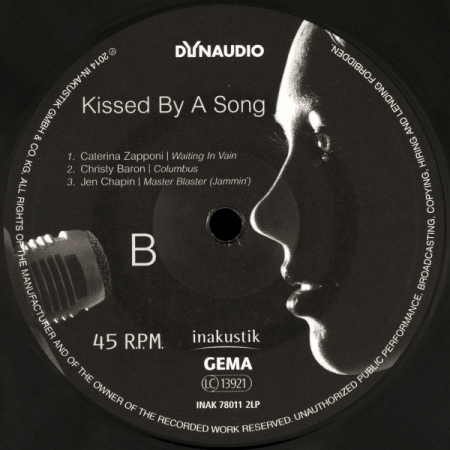 Пластинка LP Dynaudio-Kissed By A Song (2 LP) черный