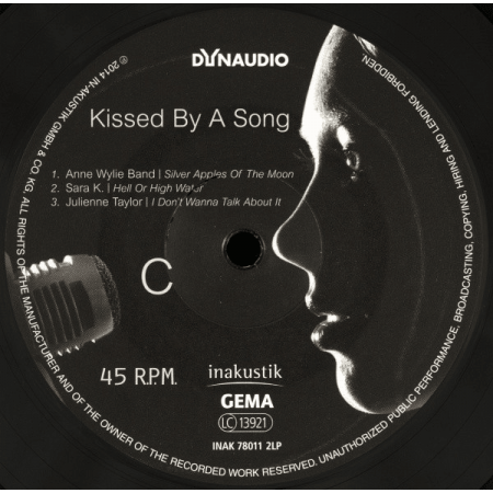 Пластинка LP Dynaudio-Kissed By A Song (2 LP) черный